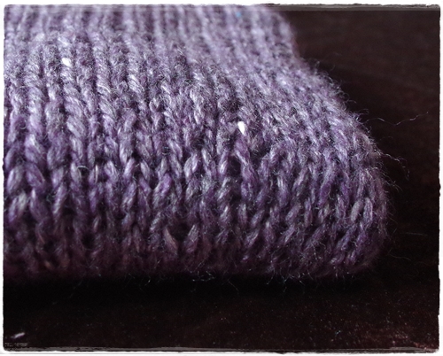 Erst gesponnen und nun verstrickt